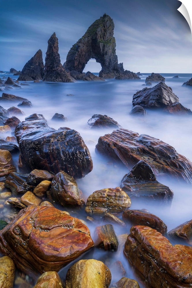 Sea Arch, Crohy Head, County Donegal, Ireland.