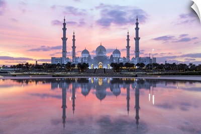 Sheikh Zayed Bin Sultan Al Nahyan Mosque, Abu Dhabi, United Arab Emirates, UAE