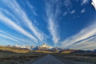 South America, Argentina, Patagonia, Los Glaciares National Park and Mount Fitz Roy