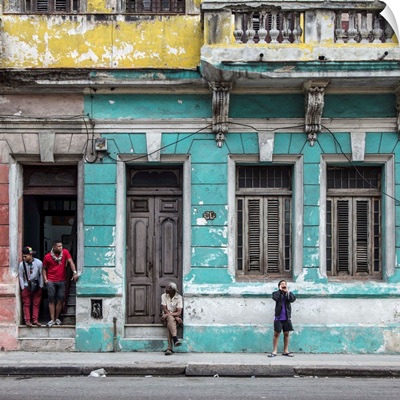 Streets of Centro Habana, Havana, Cuba