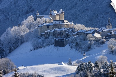 Switzerland, Canton Of Fribourg, Gruyeres Castle