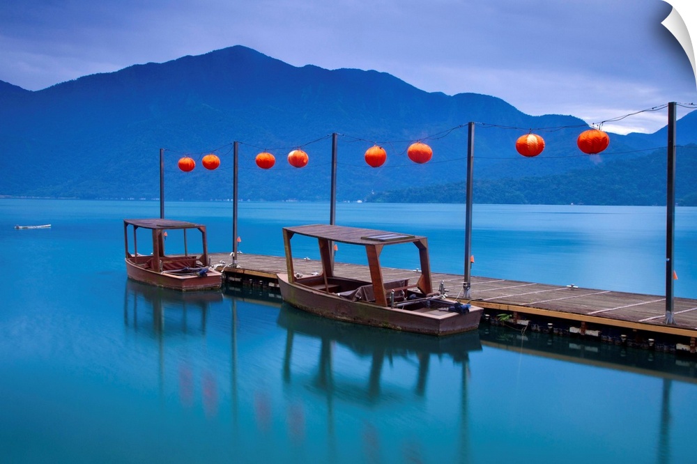 Taiwan, Nantou, Sun Moon Lake, Hanbi Peninsula, Late President Chiang Kai-Shek's private wharf