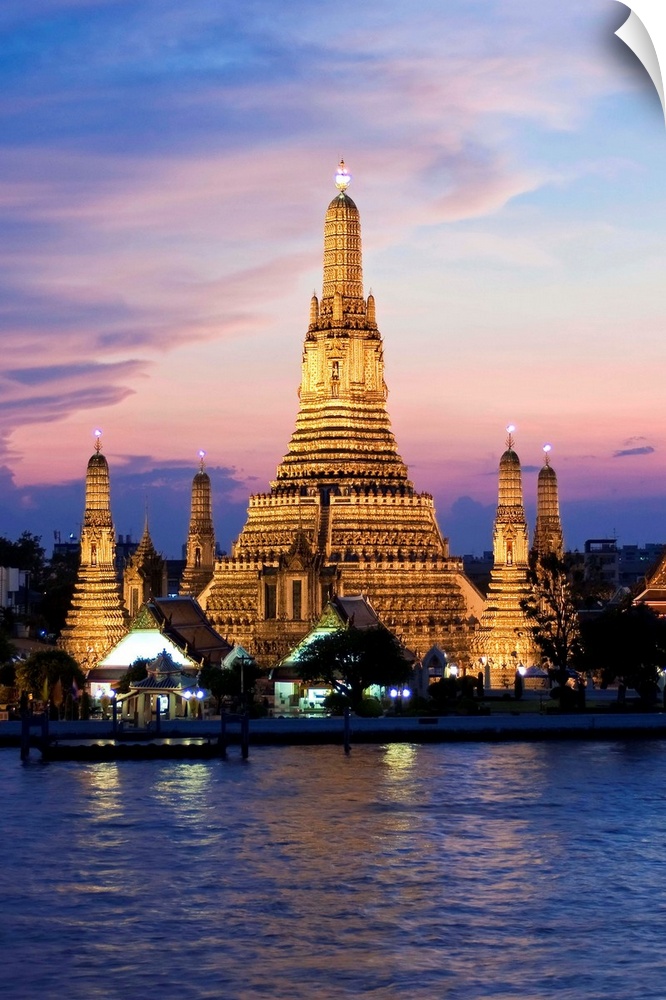 Southeast Asia, Thailand, Bangkok, Wat Arun ,Temple Of The Dawn