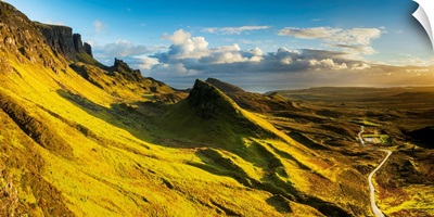 The Quiraing, Isle Of Skye, Highland Region, Scotland