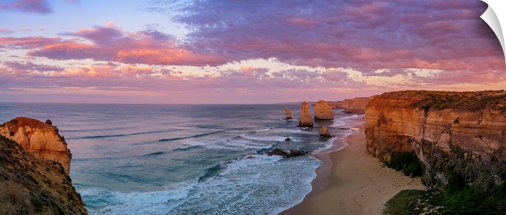 Oceania, Australia, Victoria, Port Campbell National Park, The Twelve Apostles At Sunrise
