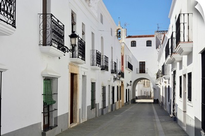 The White Washed Houses Of Olivenza, Extremadura, Spain