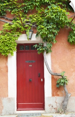 Traditional architecture in Roussillon, Provence, France