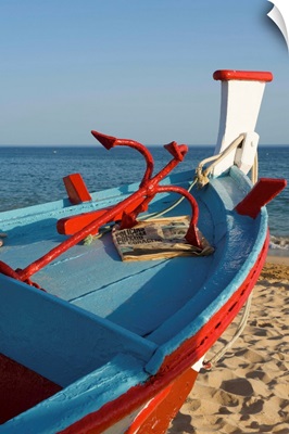 Traditional fishing boats, Algarve, Portugal