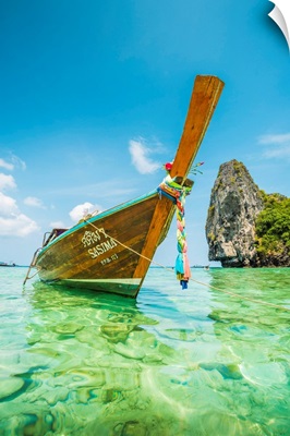 Railay beach, Thailand print by Matteo Colombo