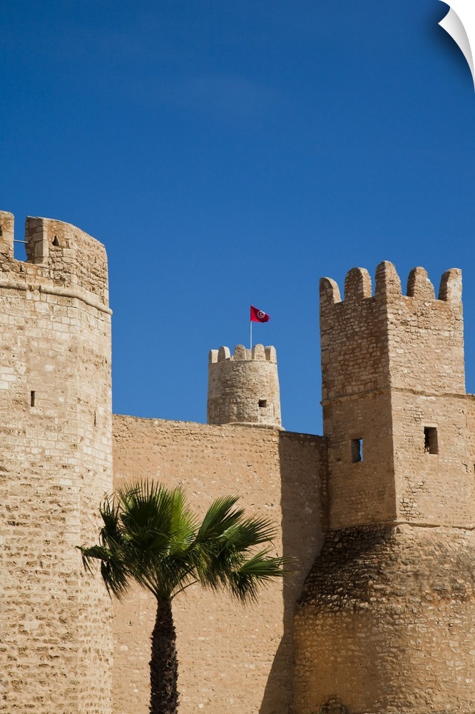 Tunisia, Tunisian Central Coast, Monastir, Ribat, 8th century, exterior