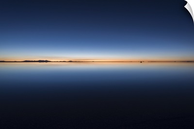 Twilight over the Salar de Uyuni, Southern Altiplano, Bolivia