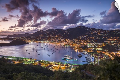 U.S. Virgin Islands, St. Thomas, Charlotte Amalie, Havensight Yacht Harbor