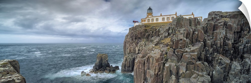 United Kingdom, UK, Scotland, Highlands, Neist Point lighthouse