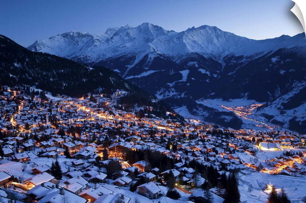 Verbier, Valais, Four Valleys region, Bernese Alps, Switzerland