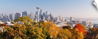 View Of Seattle From Kerry Park, Seattle Washington, USA