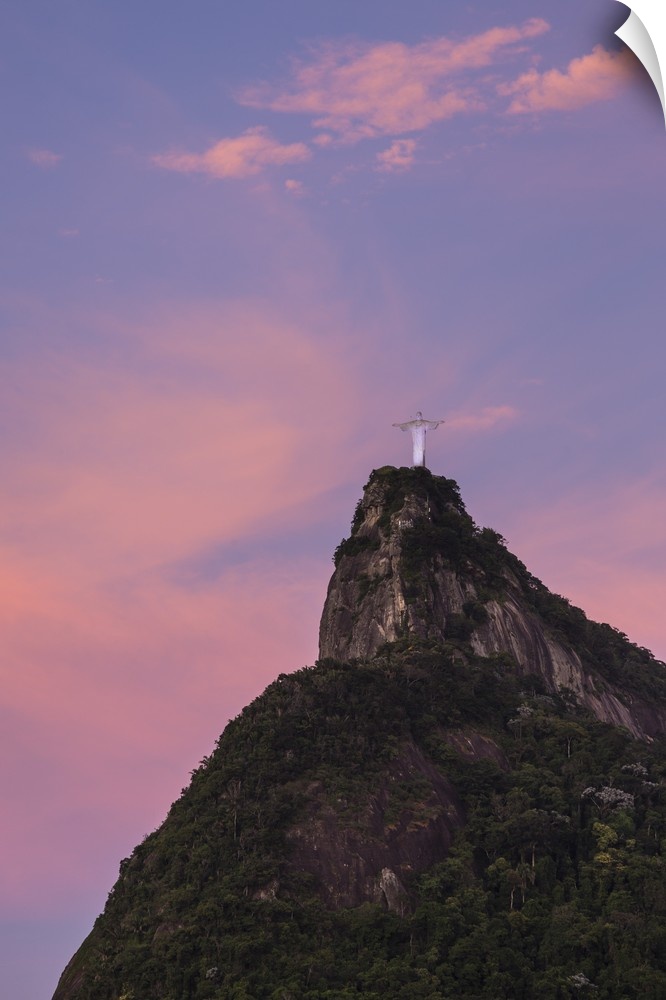 View over Botafogo Bay and the Sugar Loaf, Rio de Janeiro, Brazil.