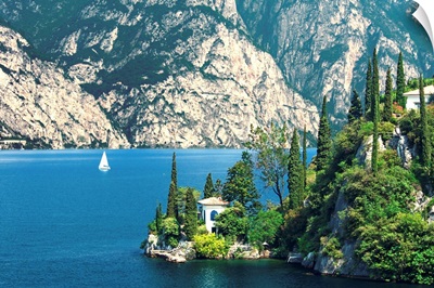 Villa near Malcesine, Lake Garda, Italy