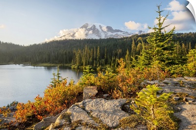 West Coast, Washington, Mount Rainier National Park, Reflection Lake