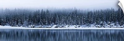 Winter At Fusine Lakes, Tarvisio, Julian Alps, Italy