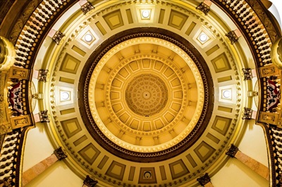 Interior of Denver Capitol Building Dome, Denver, Colorado