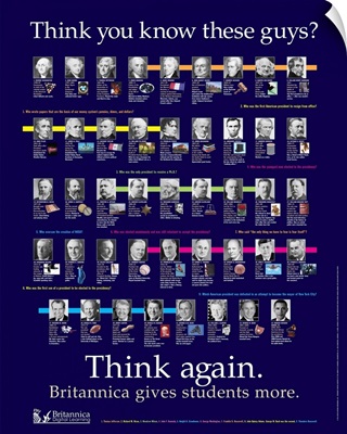 The Presidents Educational Poster, 2013