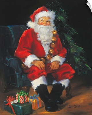 Santa and presents