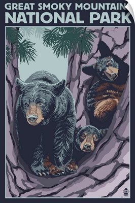 TANGUNS BEAR - Black Bear Hair Big Canvas Brush (Collectors Series