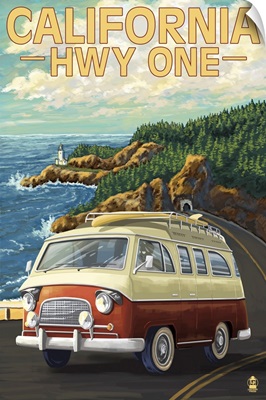 California Highway One - Camper Van