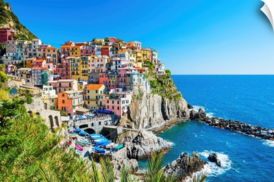 Colorful Buildings Of Cinque Terre National Park, Italy