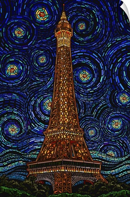 Eiffel Tower - Mosaic