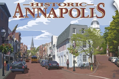 Historic Annapolis, Maryland Street View