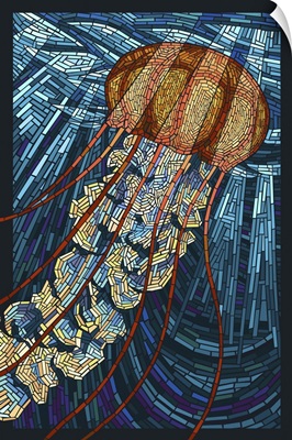 Jellyfish, Paper Mosaic
