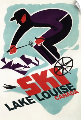 Lake Louise - Retro Skier