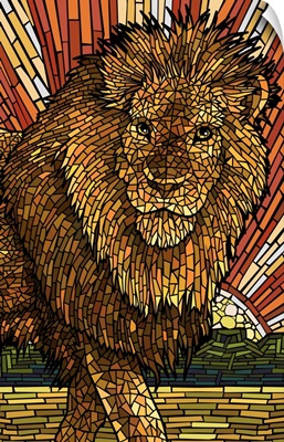 Lion - Mosaic