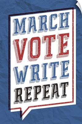 March, Vote, Write, Repeat - Civil Rights