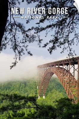 New River Gorge National Park, Bridge: Travel Poster