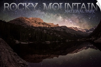 Rocky Mountain National Park, Bear Lake: Travel Poster
