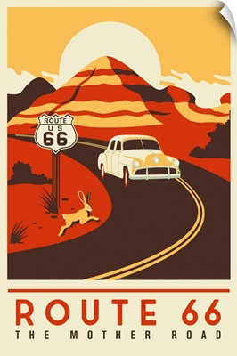 Route 66 - Mother Road - Simplified