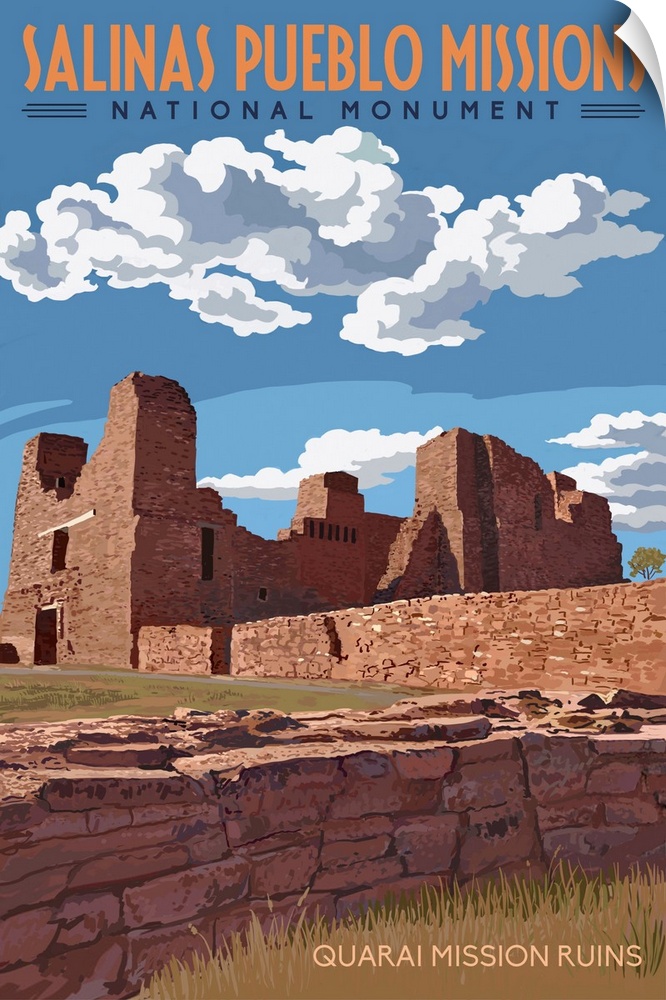 Salinas Pueblo Missions National Monument, New Mexico - Quarai Mission Ruins