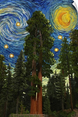 Sequoia National Park, California - Starry Night National Park Series