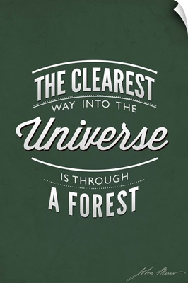 The Clearest Way Into The Universe Is Through A Forest