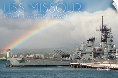USS Missouri, Rainbow Scene