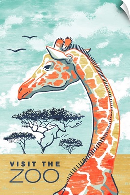Visit The Zoo - Giraffe