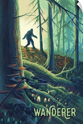 Wanderer - Bigfoot in Forest