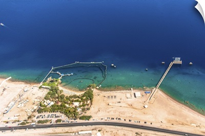Beach Resort, Eilat, Israel - Aerial Photograph