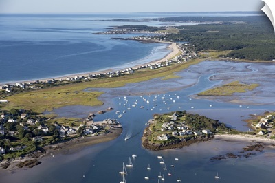 Biddeford, Maine, USA - Aerial Photograph