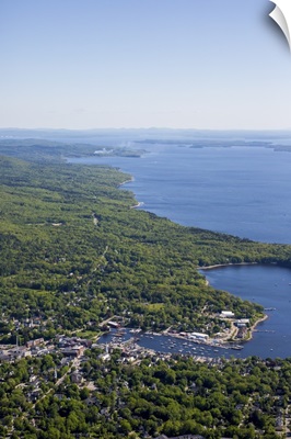 Camden, Maine, USA - Aerial Photograph