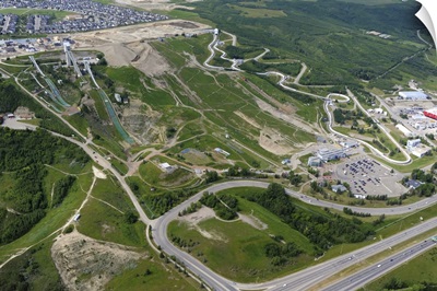 Canada Olympic Park, Calgary - Aerial Photograph