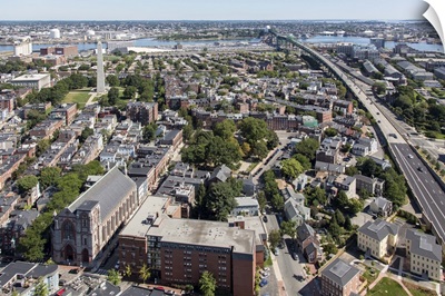 Charlestown, Boston, MA, USA - Aerial Photograph