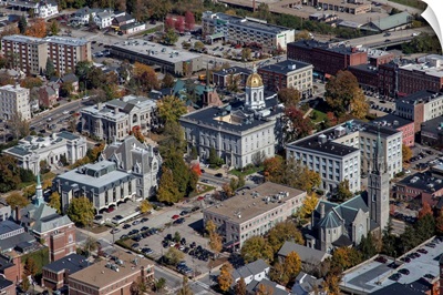 Concord, New Hampshire, USA - Aerial Photograph
